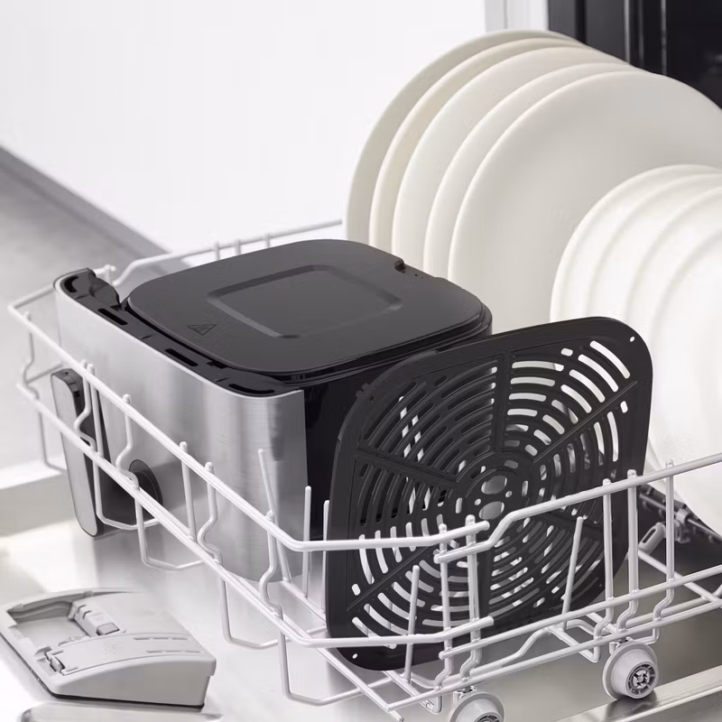 Tefal Easy Fry Mega EY855D10 varmluftsfritös 7,5 L fristående 2020 W svart, rostfritt stål