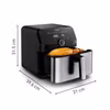 Tefal Easy Fry Mega EY855D10 varmluftsfritös 7,5 L fristående 2020 W svart, rostfritt stål