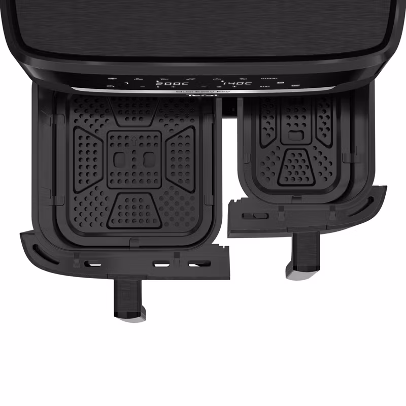 Tefal Easy Fry Dual XXL EY9428E0 fritös dubbel 11 L fristående 2020 W varmluftsfritös svart