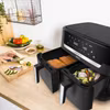 Tefal Easy Fry Dual XXL EY9428E0 fritös dubbel 11 L fristående 2020 W varmluftsfritös svart