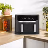 Tefal Easy Fry Dual XXL EY9428E0 fritös dubbel 11 L fristående 2020 W varmluftsfritös svart