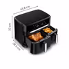 Tefal Easy Fry Dual XXL EY9428E0 fritös dubbel 11 L fristående 2020 W varmluftsfritös svart