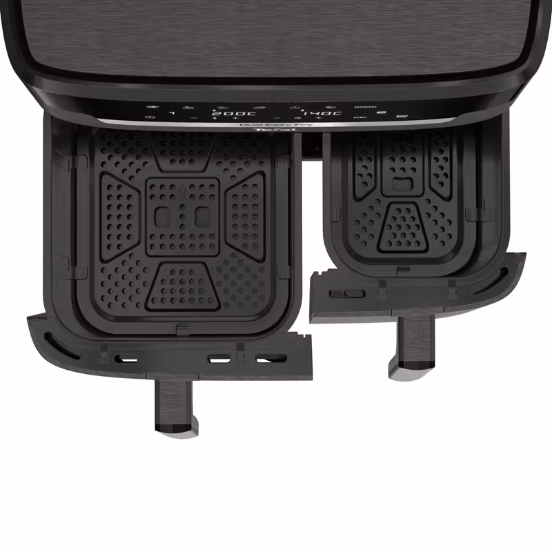 Tefal Easy Fry Dual XXL EY942HE0 varmluftsfritös Dubbel 11 L fristående 2020 W Grå