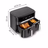 Tefal Easy Fry Dual XXL EY942HE0 varmluftsfritös Dubbel 11 L fristående 2020 W Grå