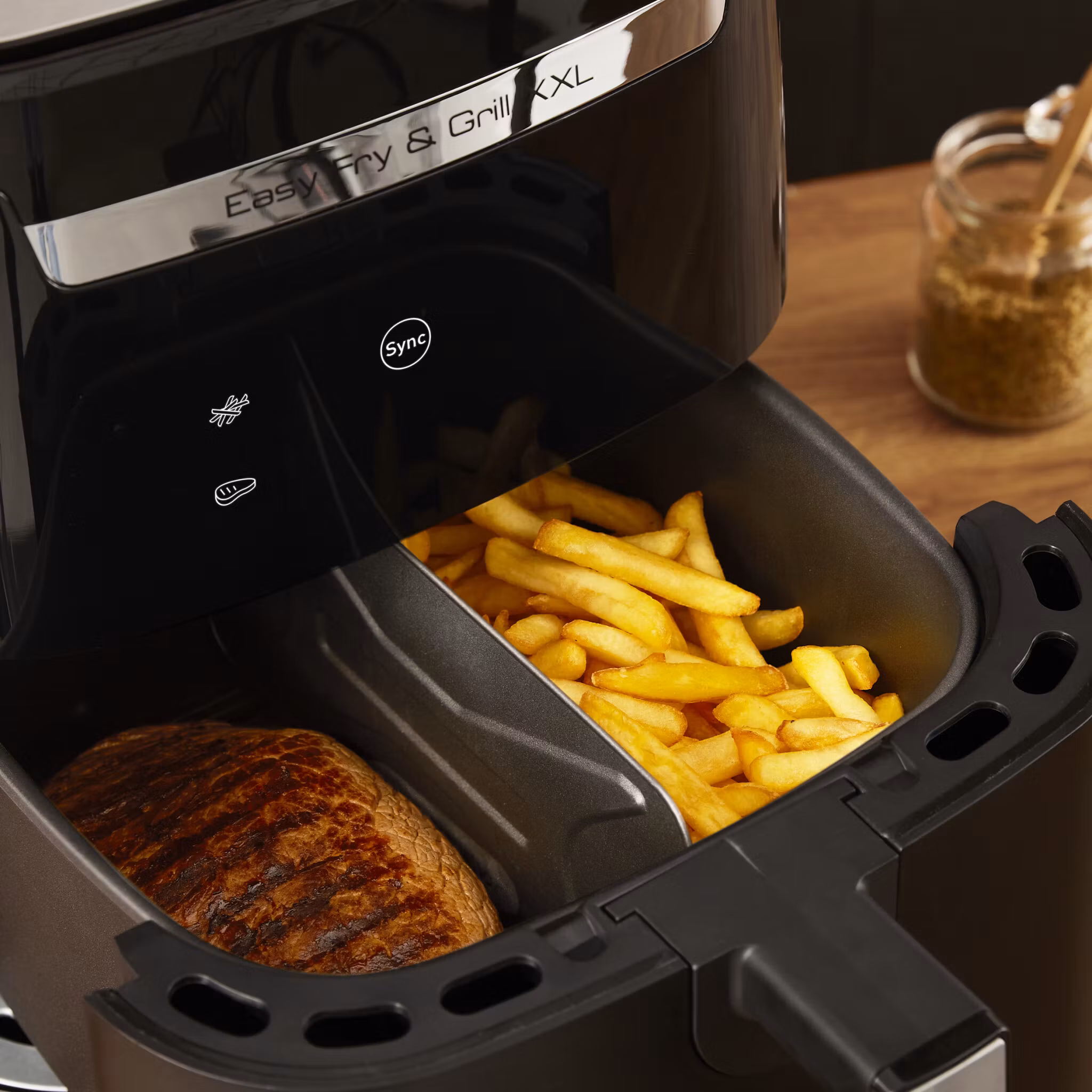 Tefal Easy Fry & Grill EY8018 6,5 L fristående varmluftsfritös svart 1830 W