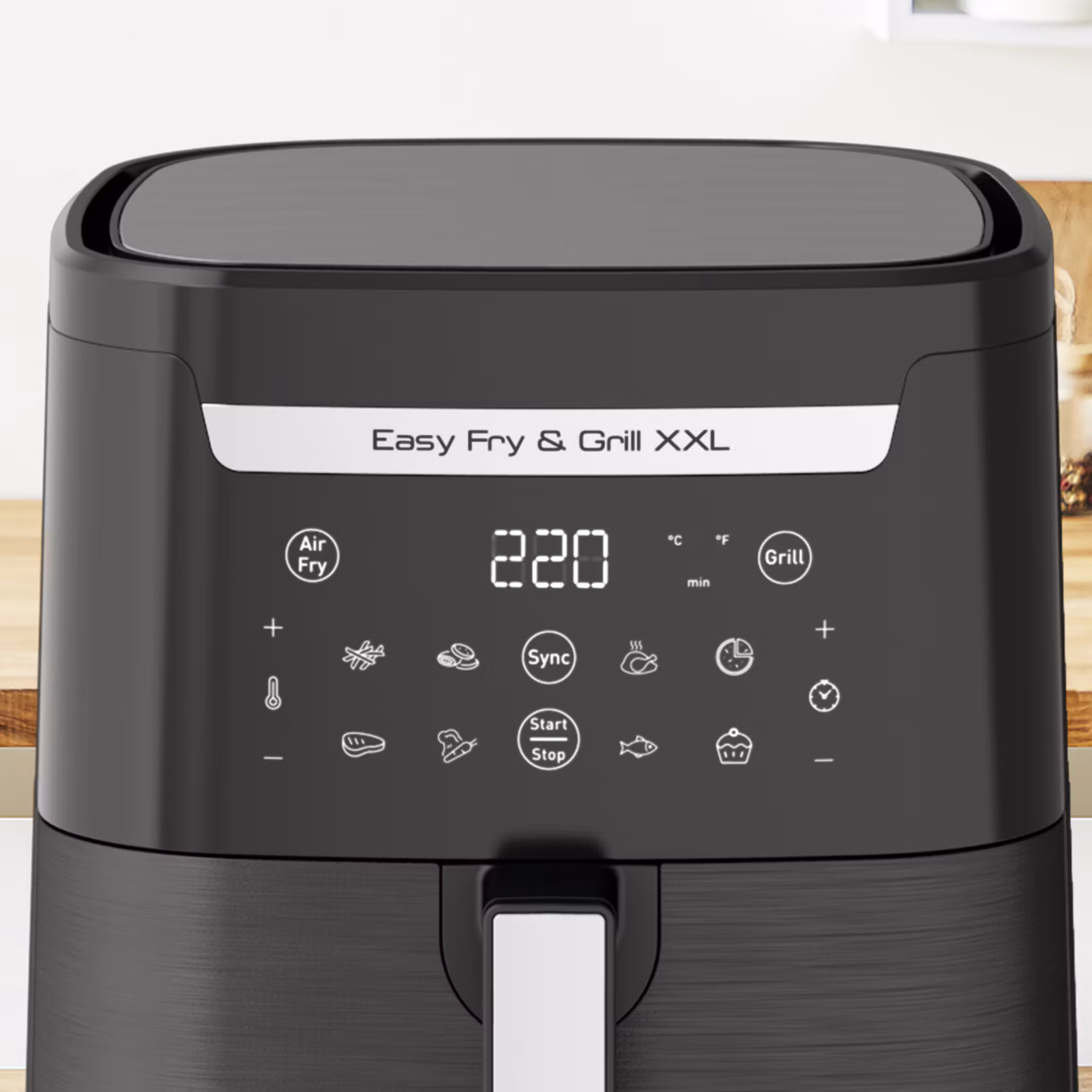Tefal Easy Fry & Grill EY8018 6,5 L fristående varmluftsfritös svart 1830 W