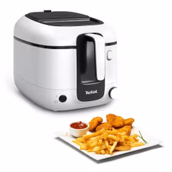 Tefal Super Uno FR3101 fristående fritös 1800 W svart/vit