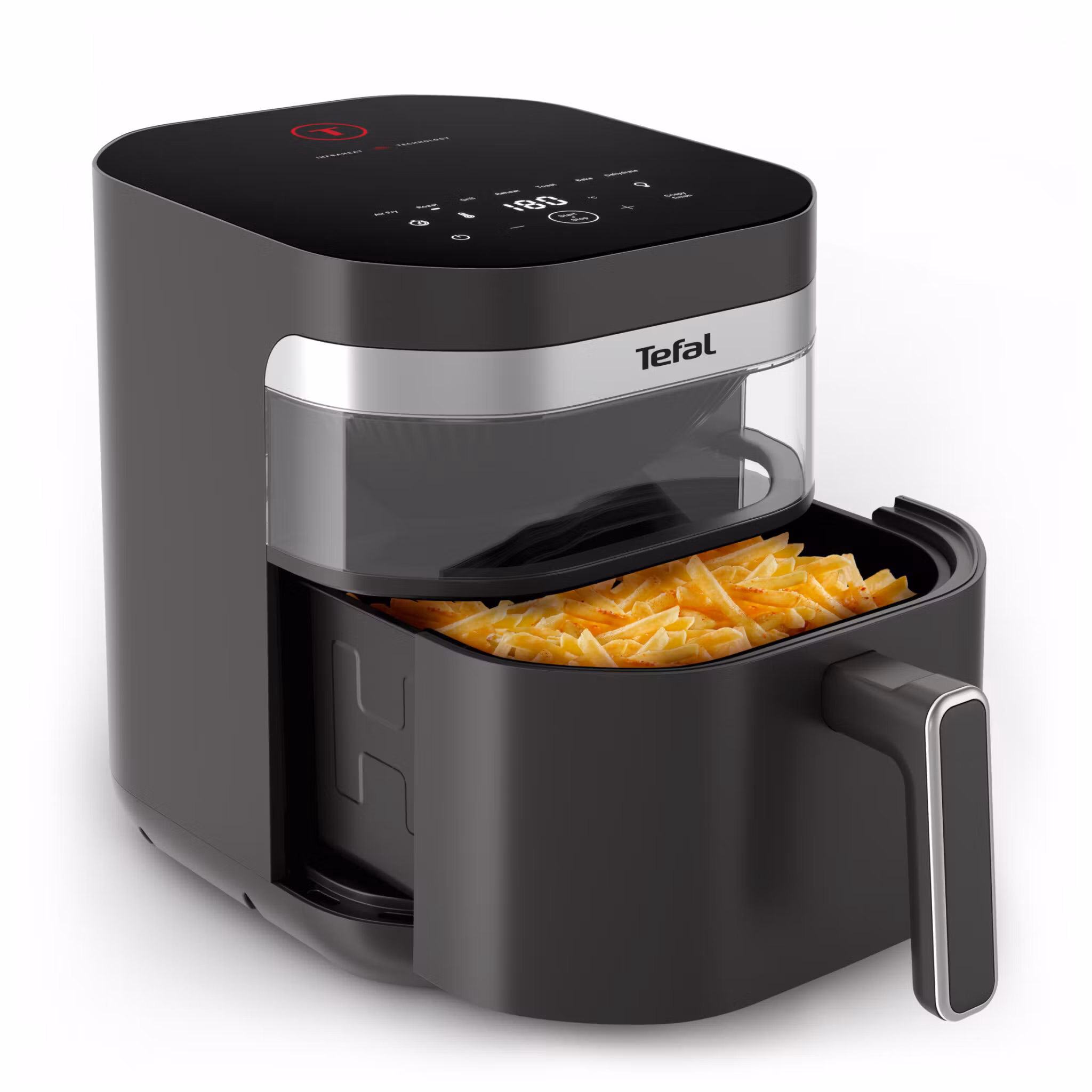 Tefal Easy Fry Infrared EY832HE0 fritös enkel 7 L fristående 2020 W varmluftsfritös mörkgrå