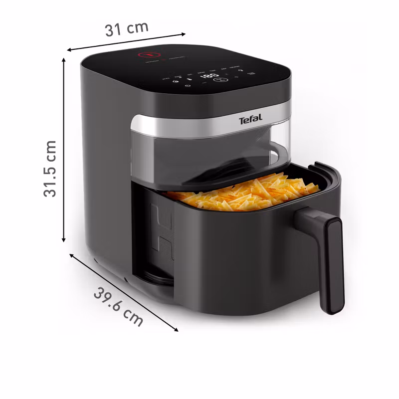 Tefal Easy Fry Infrared EY832HE0 fritös enkel 7 L fristående 2020 W varmluftsfritös mörkgrå