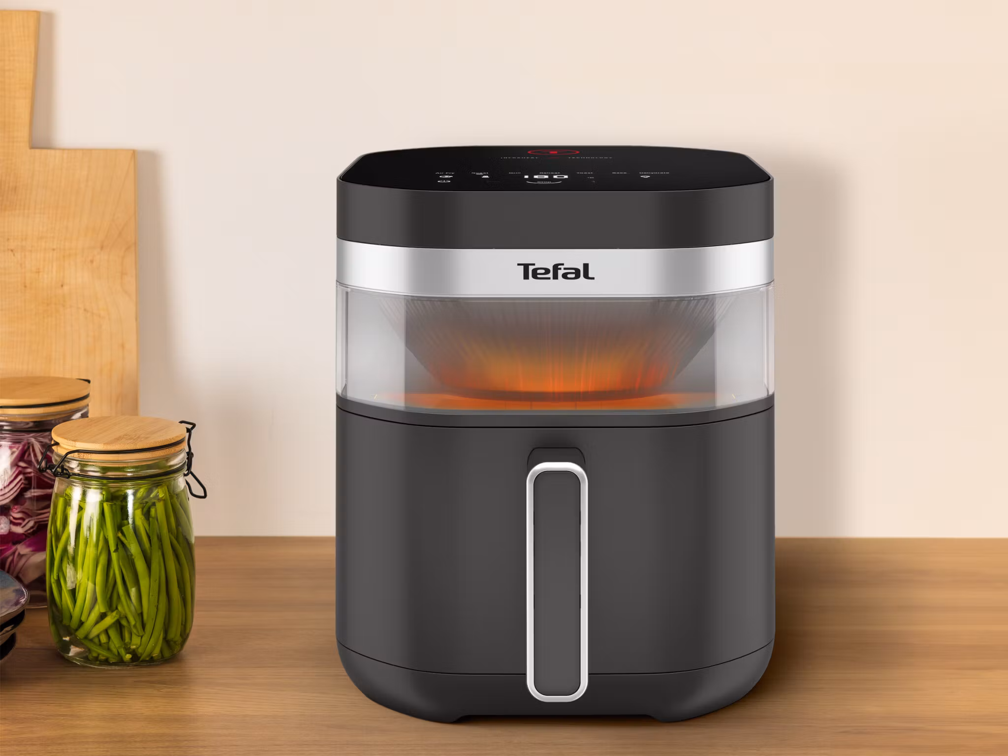 Tefal Easy Fry Infrared EY832HE0 fritös enkel 7 L fristående 2020 W varmluftsfritös mörkgrå