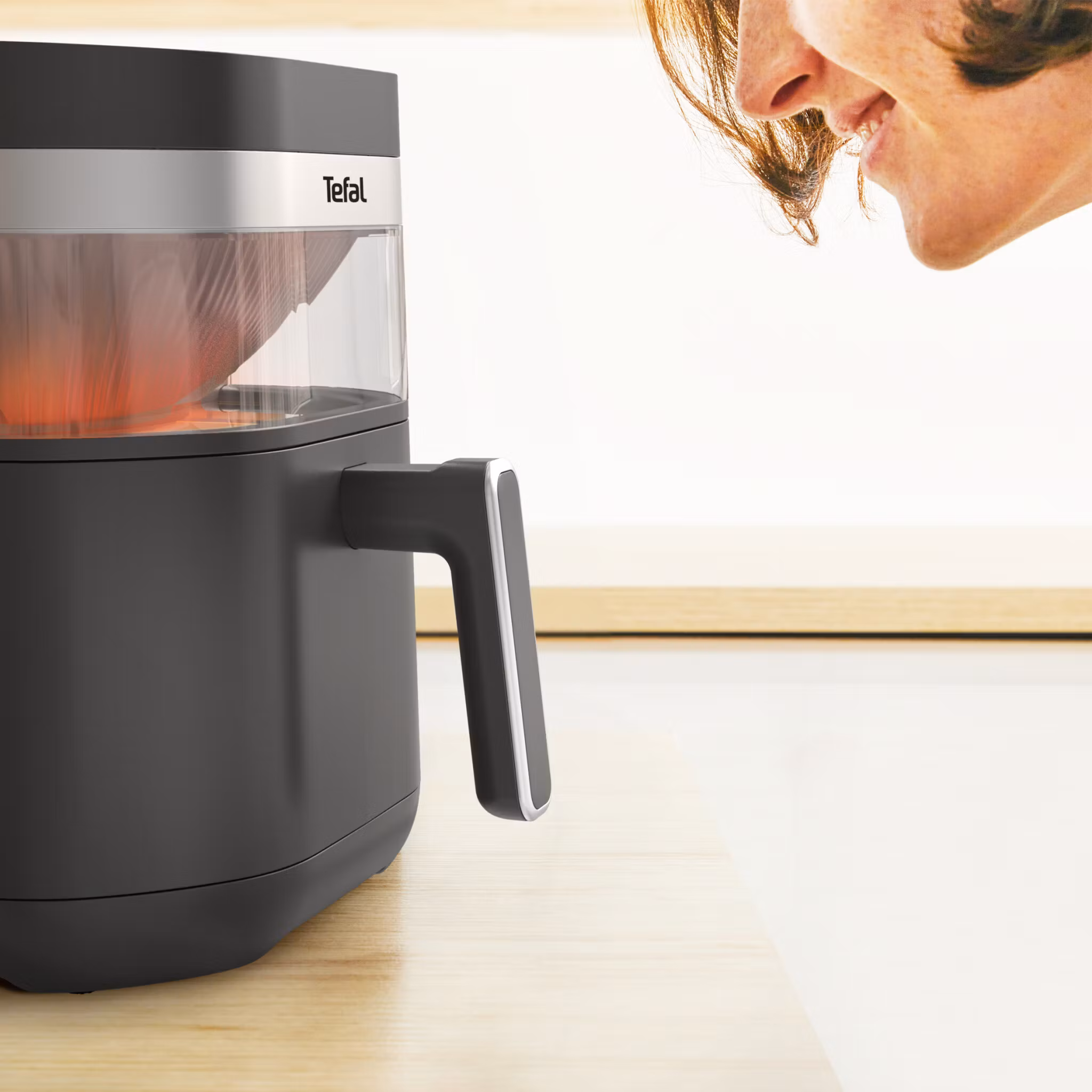 Tefal Easy Fry Infrared EY832HE0 fritös enkel 7 L fristående 2020 W varmluftsfritös mörkgrå