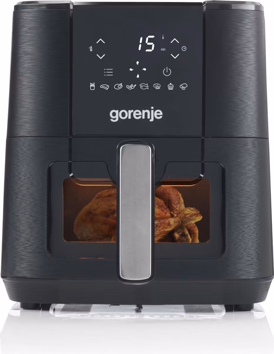 Gorenje AF1350DWB fristående varmluftsfritös 5,4 L 1350 W svart