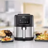 Rommelsbacher varmluftsfritös FRH 1500 XL (svart/rostfritt stål, 1 500 watt)