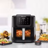 Rommelsbacher varmluftsfritös FRH 1700 XXL (svart, 1,700 watts)