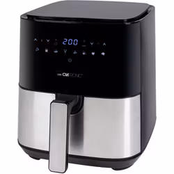 Clatronic varmluftsfritös FR 3782 H (svart/rostfritt stål, 1 450 watt, korg 5 liter)