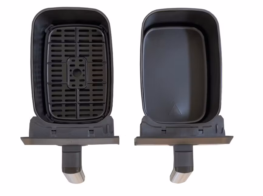 Unold 58685 varmluftsfritös Double 8 L fristående 1700 W svart/grå