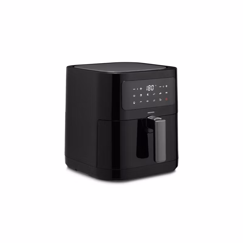 MEDION LIFE E40 XL enkel varmluftsfritös 5,2 L (Svart)