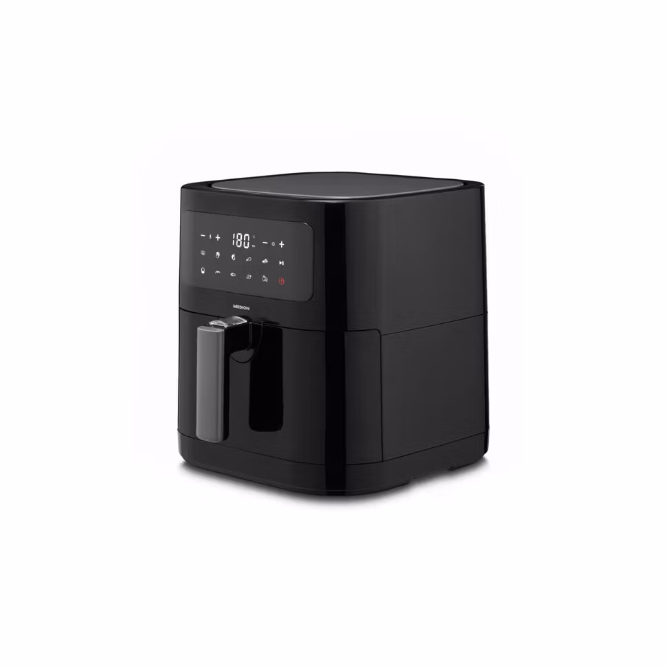 MEDION LIFE E40 XL enkel varmluftsfritös 5,2 L (Svart)
