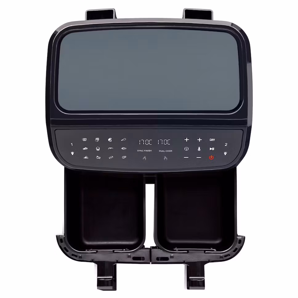 MEDION LIFE P20 Dubbel 8,7 L 2600 W varmluftsfritös Svart