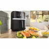 Bosch varmluftsfritös MAF462B0 Serie 4 (svart, 2 050 watt, korg 6,1 liter)