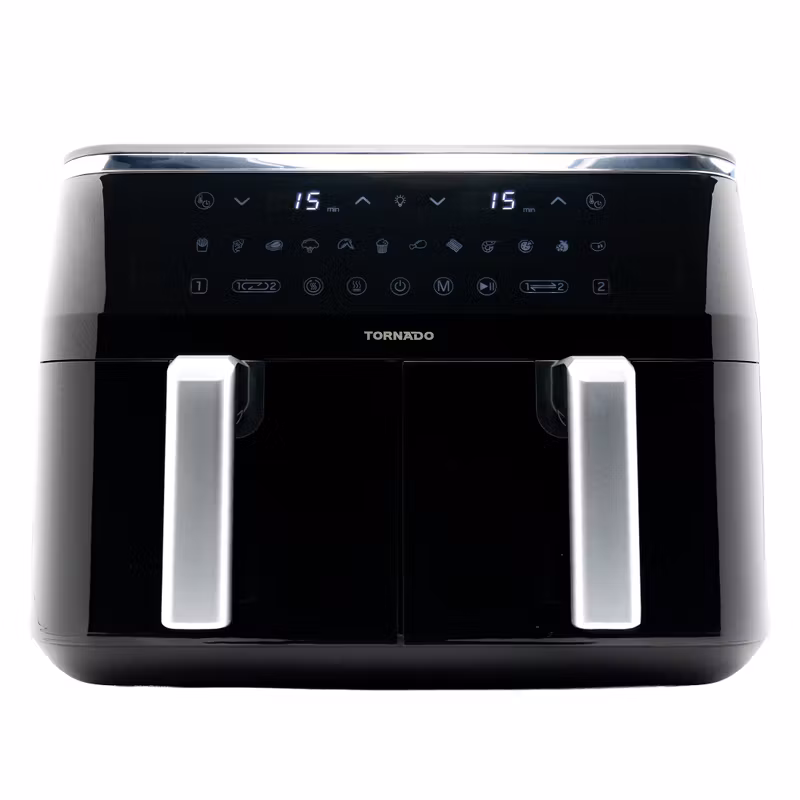 TORNADO TAFT-1000-GS | Dubbel airfryer 9L