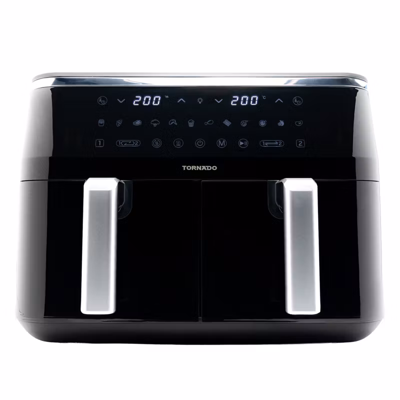 TORNADO TAFT-1000-GS | Dubbel airfryer 9L