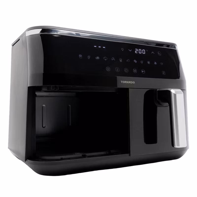 TORNADO TAFT-1000-GS | Dubbel airfryer 9L