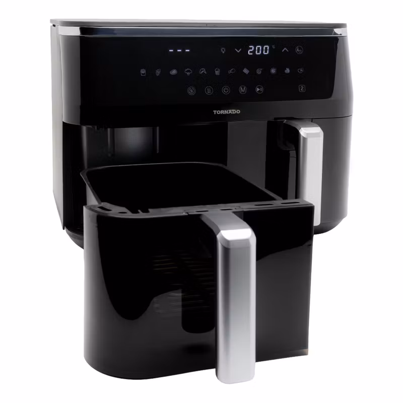 TORNADO TAFT-1000-GS | Dubbel airfryer 9L