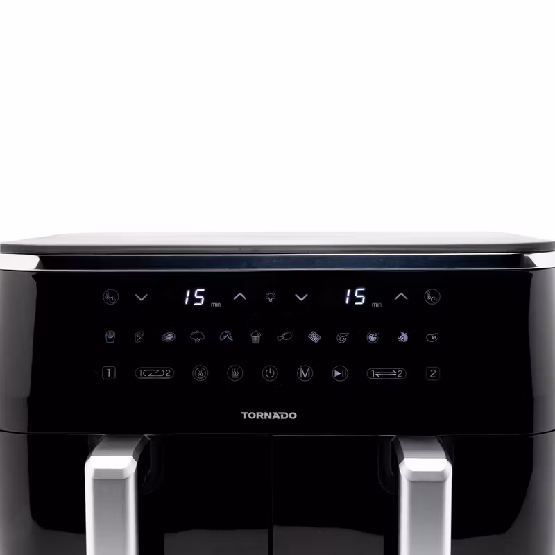 TORNADO TAFT-1000-GS | Dubbel airfryer 9L