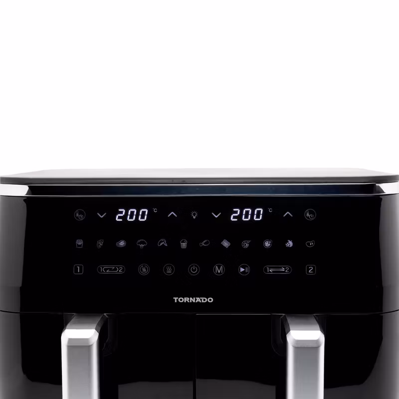 TORNADO TAFT-1000-GS | Dubbel airfryer 9L