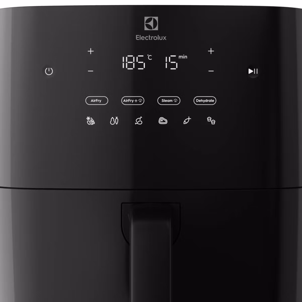 Electrolux EAF7SB enkel 6,9 L fristående 1700 W varmluftsfritös svart
