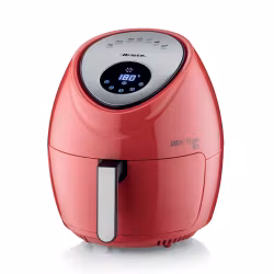 Ariete 4618 Airy Fryer XXL - Air Fryer - Fritera 2,5 kg pommes frites - 7 liter - Matlagning utan olja och fett - 1800 watt - Röd