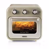 Ariete 4632 Air fryer and oven Vintage, 1400W, 2in1, Kapacitet 16L, Tillbehör ingår, Timer 60 minuter, Dubbelt glas, Beige