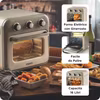 Ariete 4632 Air fryer and oven Vintage, 1400W, 2in1, Kapacitet 16L, Tillbehör ingår, Timer 60 minuter, Dubbelt glas, Beige