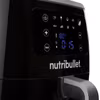 NutriBullet XXL Digital Air Fryer Single 7 L fristående 1800 W varmluftsfritös svart