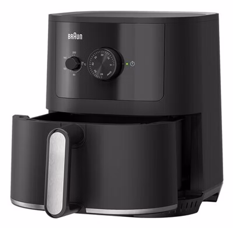 Braun Multi Fry 3 Single 4,3 L fristående varmluftsfritös 1500 W svart