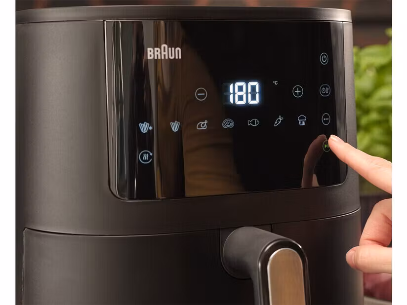 Braun MultiFry 3 Single 4,3 L fristående varmluftsfritös 1500 W svart
