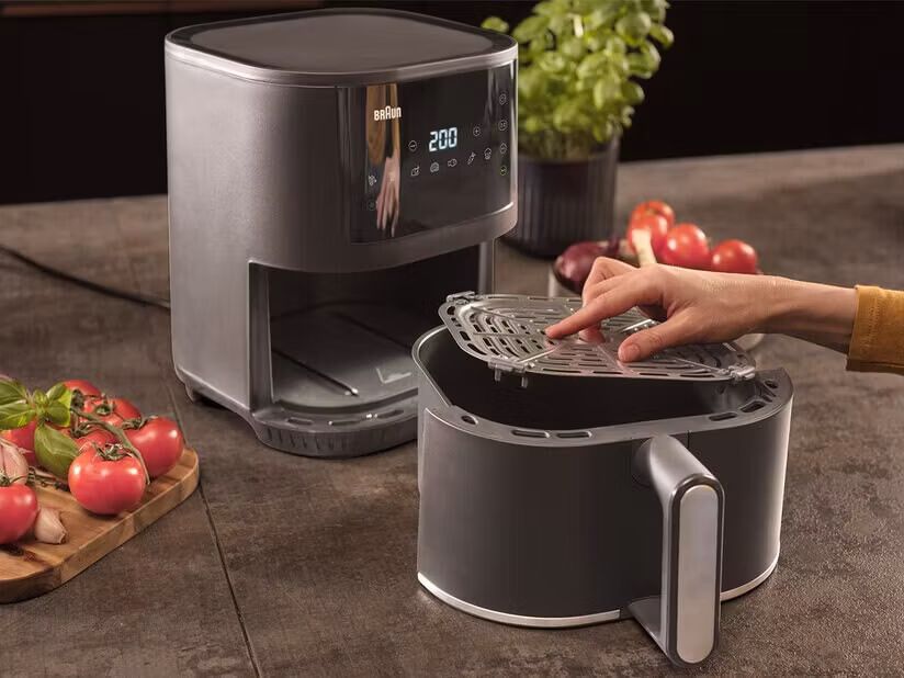 Braun MultiFry 3 Single 4,3 L fristående varmluftsfritös 1500 W svart