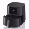 Braun Houshold varmluftsfritös MultiFry 5, HF 5034I (svart, 1,700 watts, korg 6.0 liters)