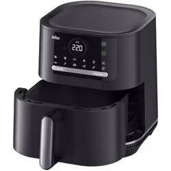 Braun HF5050 Enkel 5,7 L fristående 2000 W varmluftsfritös svart, grå