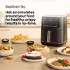 Braun Houshold 2-i-1 varmluftsfritös MultiFry 5, HF 5054I (svart, 2 000 watt, korg 6,0 liter)