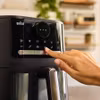Braun HF 5075 Enkel fristående 2000 W varmluftsfritös svart, grå
