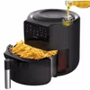 Cecotec varmluftsfritös CecoFry Rain (svart, 1 550 W, korg 5,5 liter, oljedispenser)
