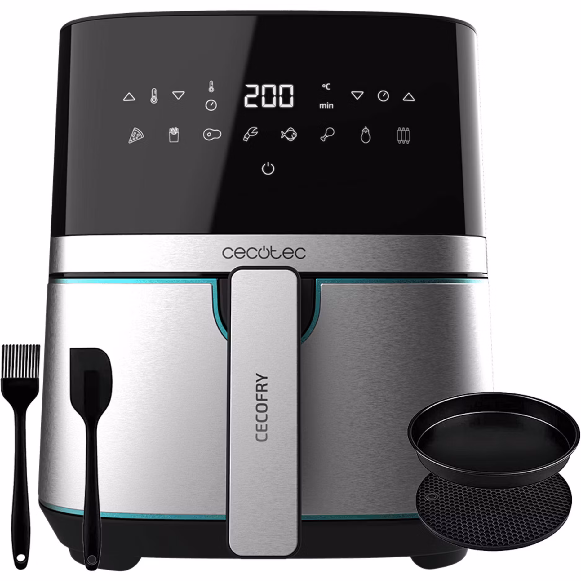 Cecotec Cecofry Full Inox Pro 5500 Pro med tillbehör