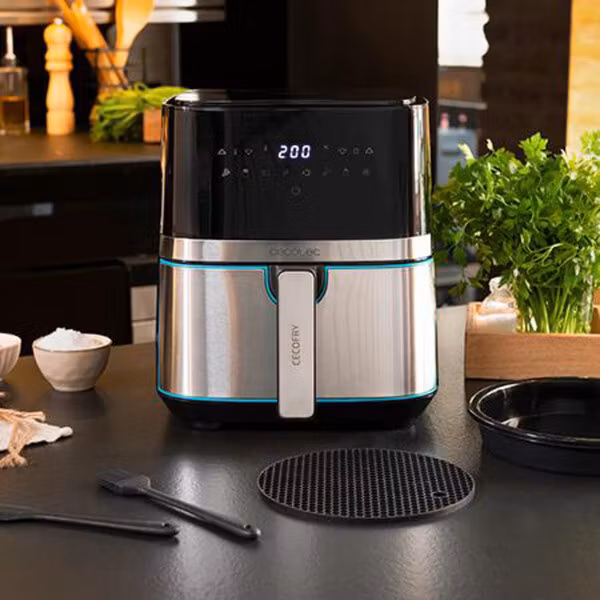 Cecotec Cecofry Full Inox Pro 5500 Pro med tillbehör