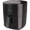 Cecotec Cecofry&Grill Duoheat 6500 svart airfryer, 2 200 watt, 6,5 liters korg, med insynsfönster och dubbelt värmeelement