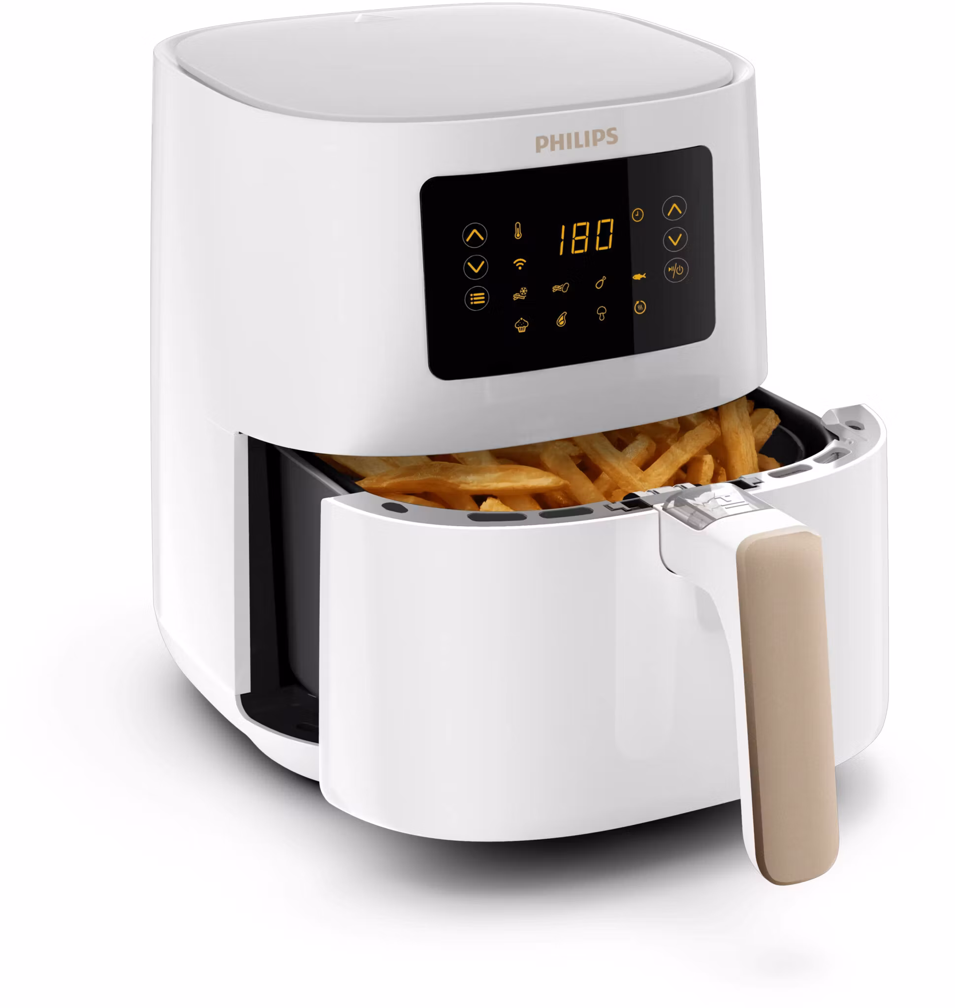 Philips 5000 series HD9255/30 varmluftsfritös 4,1 L fristående 1400 W guld, vit