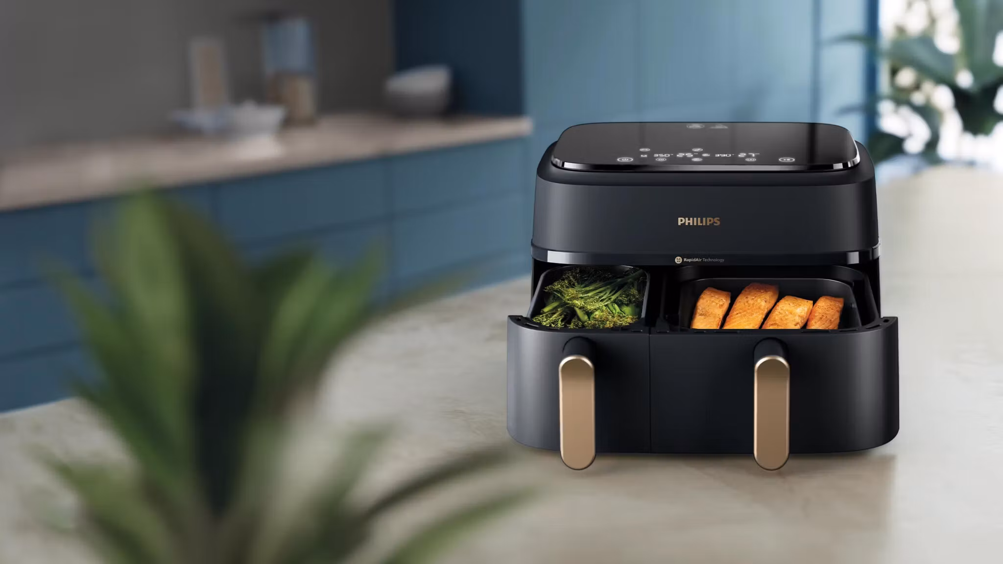 Philips 3000 series NA352/04 Dual Basket Airfryer