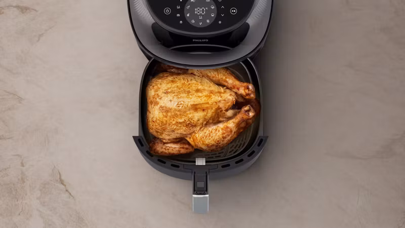 Philips 3000 series NA342/00 varmluftsfritös 7,2 L fristående 2000 W svart/koppar