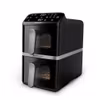 Philips 4000 series NA461/00 fritös dubbel 10 L fristående 2750 W varmluftsfritös svart, silver